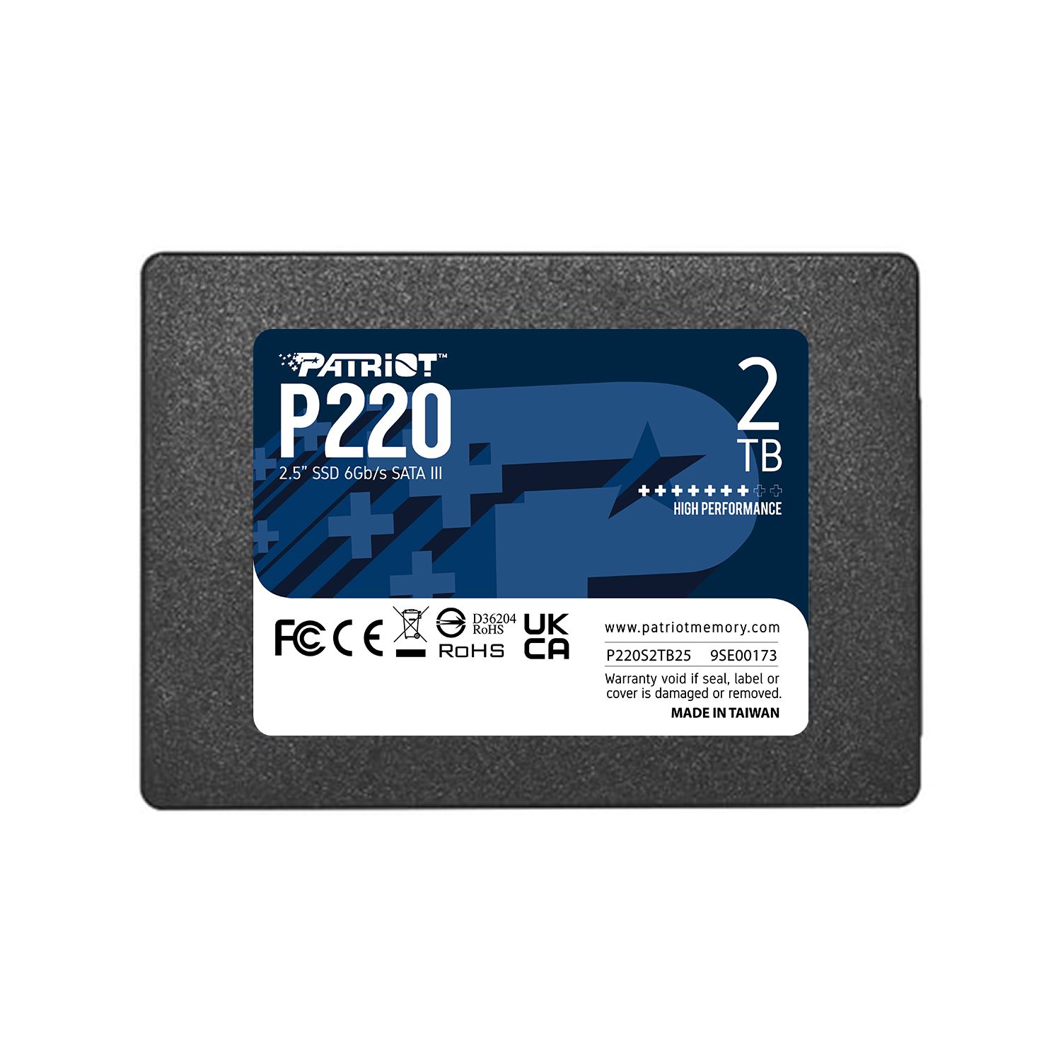 Patriot Memory PATRIOT P220 SSD 2TB SATA 550/500MB/s