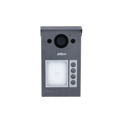 Post exterior videointerfon Dahua VTO3312Q-P IP, 4 familii, 2 MP, aparent, PoE