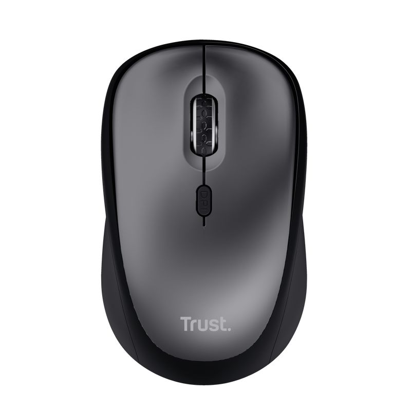 Mouse Trust Yvi+ Silent Wireless   Features Power saving yes DPI adjustable yes Silent click no Gliding pads UPE Software no   Sensor DPI 800, 1600 Max. DPI 1600 dpi Sensor technology optical   Control Grip type claw Left-right handed use right-handed Scroll wheel yes Trackball no Horizontal
