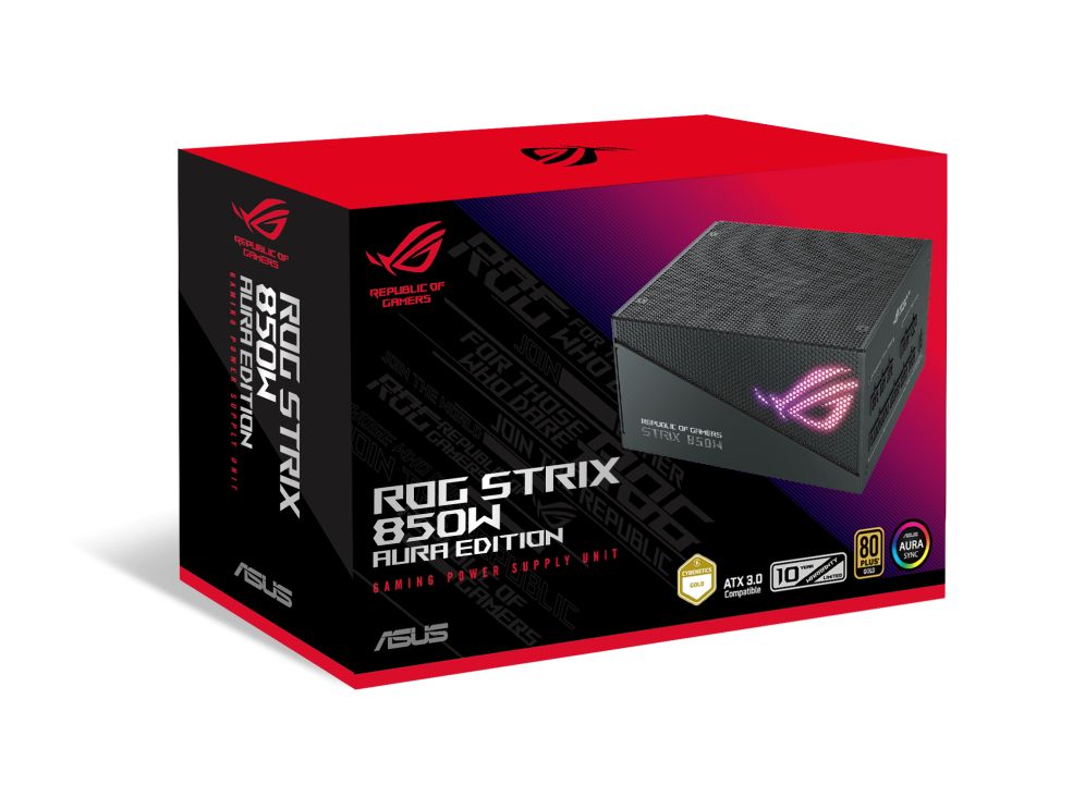 Sursa Asus ROG Strix 850W 80+ Gold Aura Edition Full modular