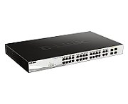 Switch D-Link DGS-1210-28P/E, 24 porturi 10 / 100 / 1000 MBs