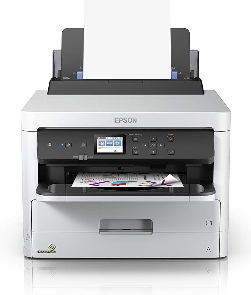 Imprimanta inkjet color Epson WF-C5290DW, A4, duplex, USB 2.0, Wi-Fi, NFC, 34 ppm negru, 34 ppm color