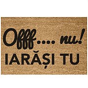  COIR DOOR MAT 60X40 CM, OFFF
Material: sea grass 