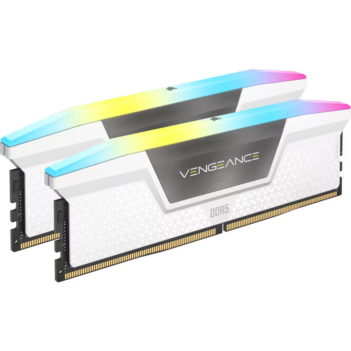 Vengeance RGB 64GB (2x32GB), DDR5, 5200MHz, CL40, 2x32GB, 1.25V Intel XMP, Alb