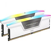 Vengeance RGB 64GB (2x32GB), DDR5, 5200MHz, CL40, 2x32GB, 1.25V Intel XMP, Alb