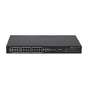 Switch Dahua PFS4226-24ET-360-V3, 24 porturi 10 / 100 Mbps