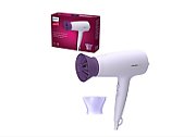 Uscator de par Philips BHD341/10, 2100W, accesoriu Thermo Protect, 6 setari de viteza/temperatura, cap de coafare 14 mm, Lila