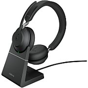 JABRA Evolve2 65 Link380a UC Stereo Stand Black