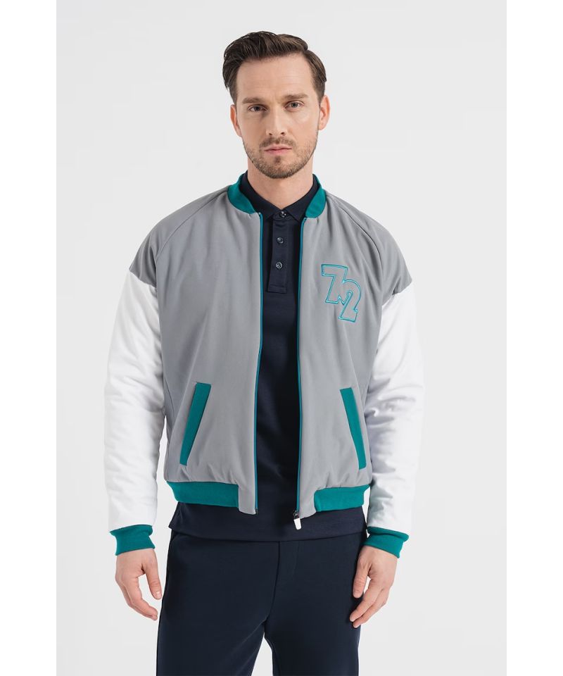 JACHETA BOMBER GRI PETROL S