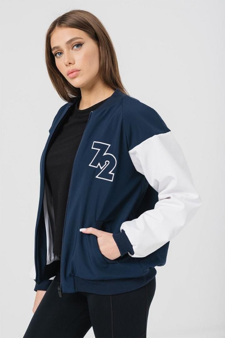 W JACHETA BOMBER  NAVY  XS