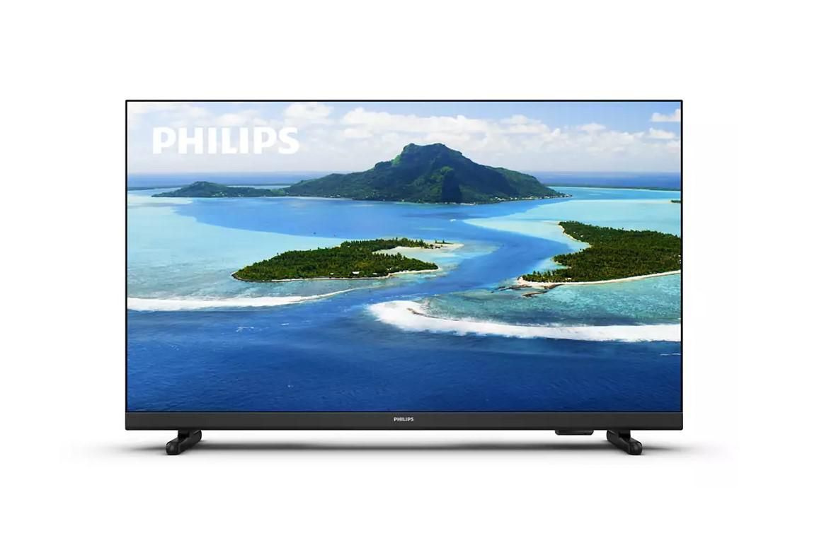 Televizor Philips  43PFS5507/12 (Model 2022) 43 (108CM), LED FHD, Black, Flat, Pixel Plus HD, 60 Hz, DVB-T/T2/T2-HD/C/S/S2, 16 W, 1xJack 3.5 mm, 1xUSB, CI+ slot, 2xHDMI, 1xDigital Optical Out, VESA 100x200, Remote, 2 AAA batteries, Power cable, Quick start guide, Legal and safety Leaflet, Table