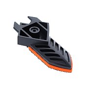 Male banana plug, 4mm, with screw, metal, red, gold-plated contacts
- for cables from 4.5-5.5mm
Packaging: bulk 1 pc.