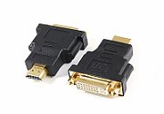 Adapter HDMI male to DVI-D (24+1) female
- gold contacts
Packaging: bulk 1 pc.