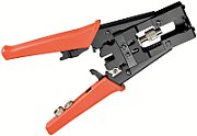 Crimping pliers for compression type F-/IEC-/BNC- and RCA plugs
Packaging: blister 1 pc.