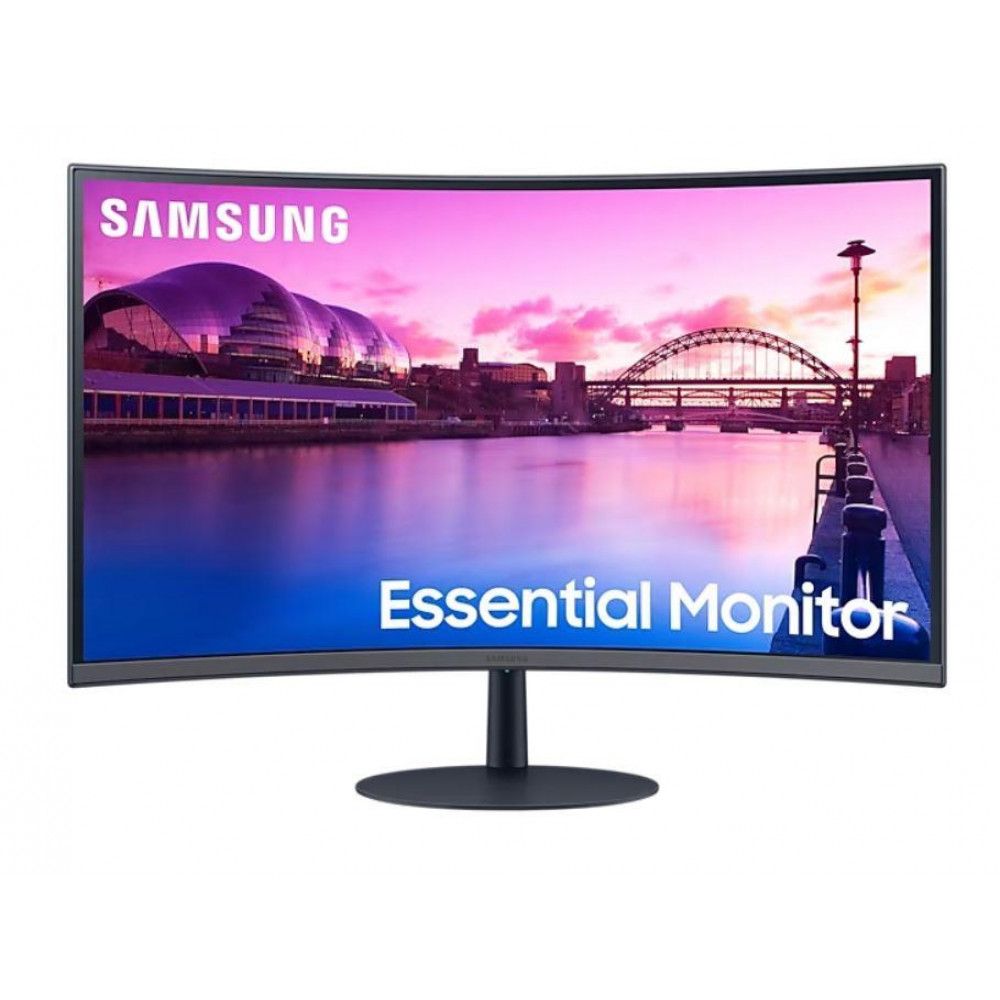 Monitor 27 inch LED Samsung LS27C390EAUXEN 1920 x 1080 pixeli, 75 Hz, 4 ms, Negru