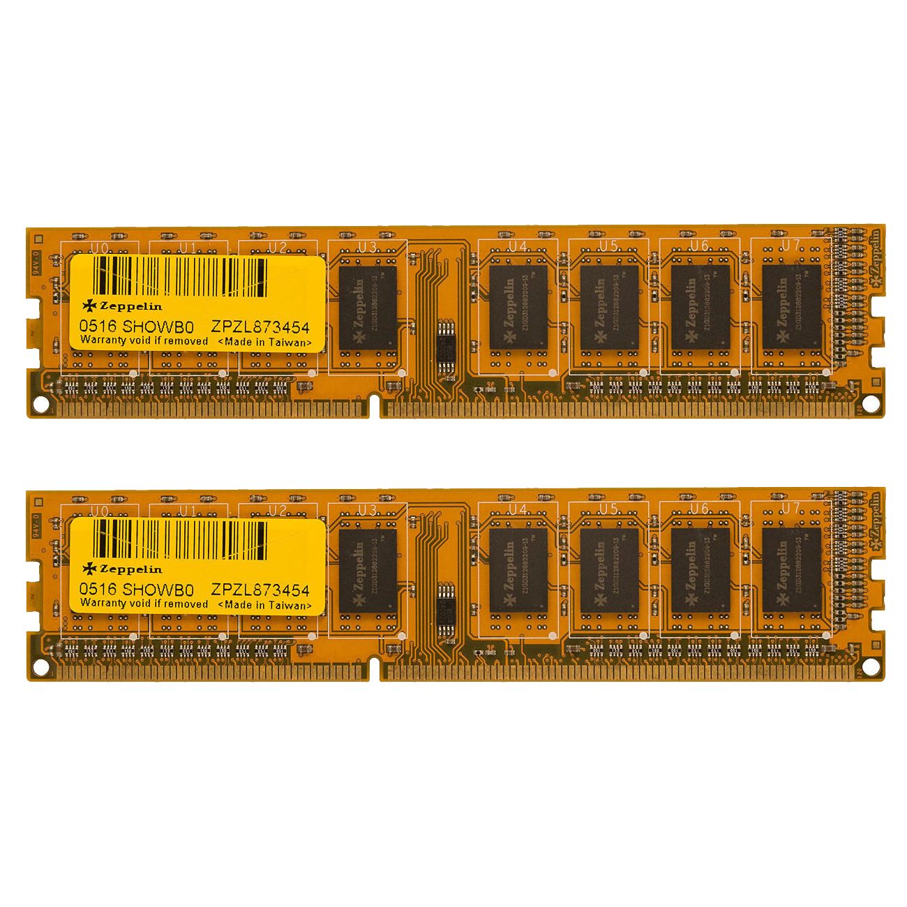 Memorie DDR  Zeppelin  DDR3 8GB frecventa 1600 Mhz (kit 2x 4GB) dual channel kit (retail) 