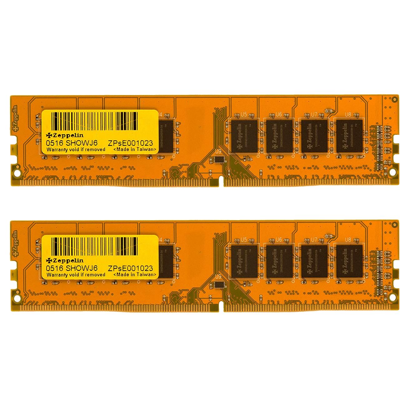 Memorie DDR  Zeppelin  DDR4 16GB frecventa 2400 Mhz (kit 2x 8GB) dual channel kit (retail) 