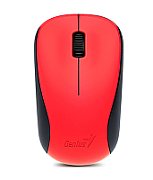MOUSE Genius,  NX-7000 , PC sau NB, wireless, 2.4GHz, optic, 1200 dpi, butoane/scroll 3/1, , rosu,  31030027403  (include TV 0.18lei)