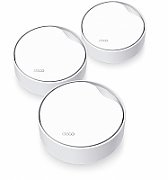 TP-LINK TP-Link AX3000 whole home mesh Wi-Fi 6 System, Deco X50-POE(3-pack) Dual- Band, Standarde Wireless: IEEE 802.11ax/ac/n/a 5 GHz, IEEE 802.11ax/n/b/g 2.4 GHz ,viteza wireless: 5 GHz: 2402 Mbps, 2.4 GHz: 574 Mbps, 2 x antene interne, 2×2 MU-MIMO, Mod Router, Mod Access Point, interfata: 3 x