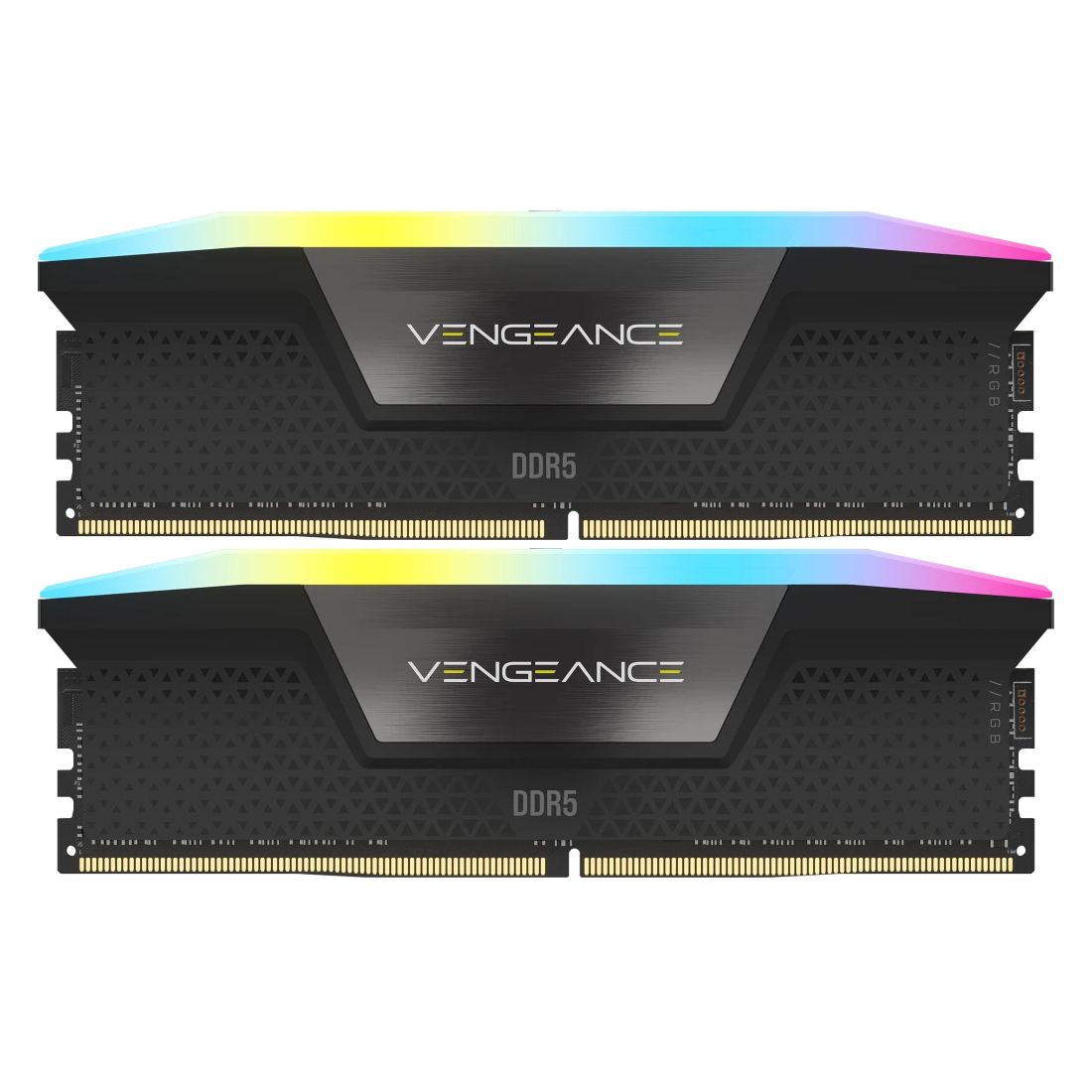 Vengeance RGB 64GB (2x32GB), DDR5, 6600MHz, CL32, 2x16GB, 1.4V Intel XMP, Negru_1