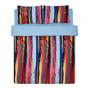  King Size Bed Set
100% cotton, density 132 TC
Set containes 2 pillow cases 50x70 cm , one flat sheet 220x240 cm and one duvet cover  200x220 cm 
Closing system : envelop for pillow and buttons for duvet cover  