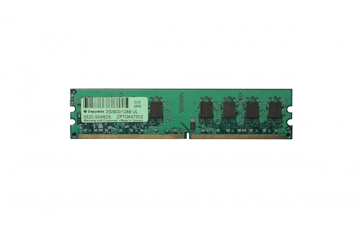 Memorii ZEPPELIN DDR2 2 GB, frecventa 800 MHz, 1 modul, 