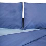 King Size bed set, printed, made of 100% cotton, density 132TC. Product dimensions: 2 pillow covers 50x70 cm, duvet cover sheet 200x220 cm, flat sheet 220x240 cm.