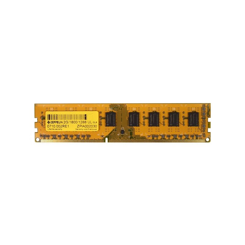 Memorii ZEPPELIN DDR3 2 GB, frecventa 1600 MHz, 1 modul, 