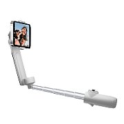 Insta360 Flow Stabilizer (Flow4), lungime selfie stick incorporat 215mm, dimensiune trepied incorporat 80mm, argintiu