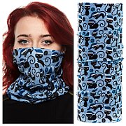 Bandana tubulara multifunctionala, fara cusaturi, material moale si respirabil, transfer termic si de umiditate foarte bun, mentine temperatura corpului si se usuca foarte repede, se poate purta in peste 10 moduri diferite, ideala pentru orice sport, tine