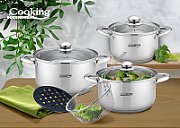 SET GATIT DIN INOX 8 PIESE, VICTORIA, COOKING BY HEINNER
