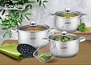 SET GATIT DIN INOX 8 PIESE, VICTORIA, COOKING BY HEINNER