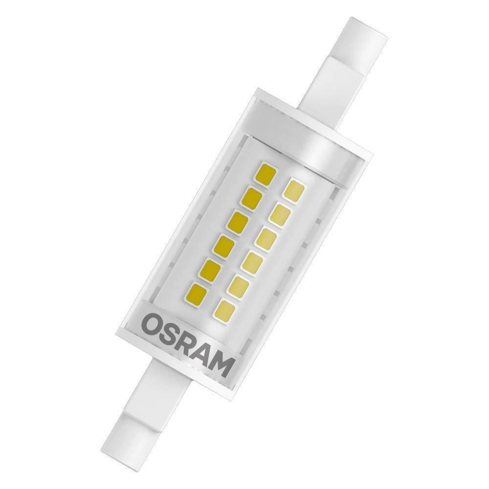 Bec LED Osram SLIM LINE, R7s, 7W (60W), 806 lm, lumina calda (2700K), 78mm, Ø20mm_2