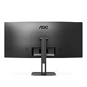 Monitor 34 inch LED AOC CU34V5C/BK 3440 x 1440 pixeli, 100 Hz, 4 ms, Negru
