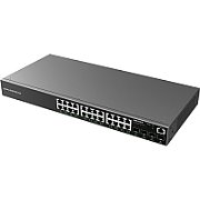 Switch GrandStream GWN7803P, 24 porturi 10 / 100 / 1000 MBs