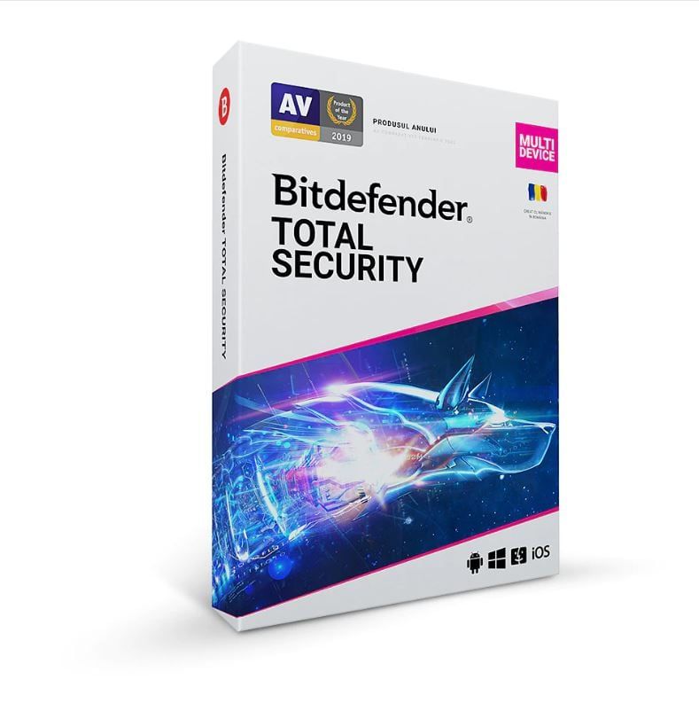 SW RET TOTAL SECURITY/2Y 3PC BITDEFENDER