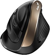 MOUSE Genius,  Ergo  NX-8250S , PC sau NB, wireless, 2.4GHz, optic, 1600 dpi, butoane/scroll 5/1, , gold,  31030031400  (include TV 0.18lei)