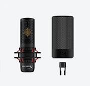 Microfon HP HyperX ProCast, cardioid, USB, Negru