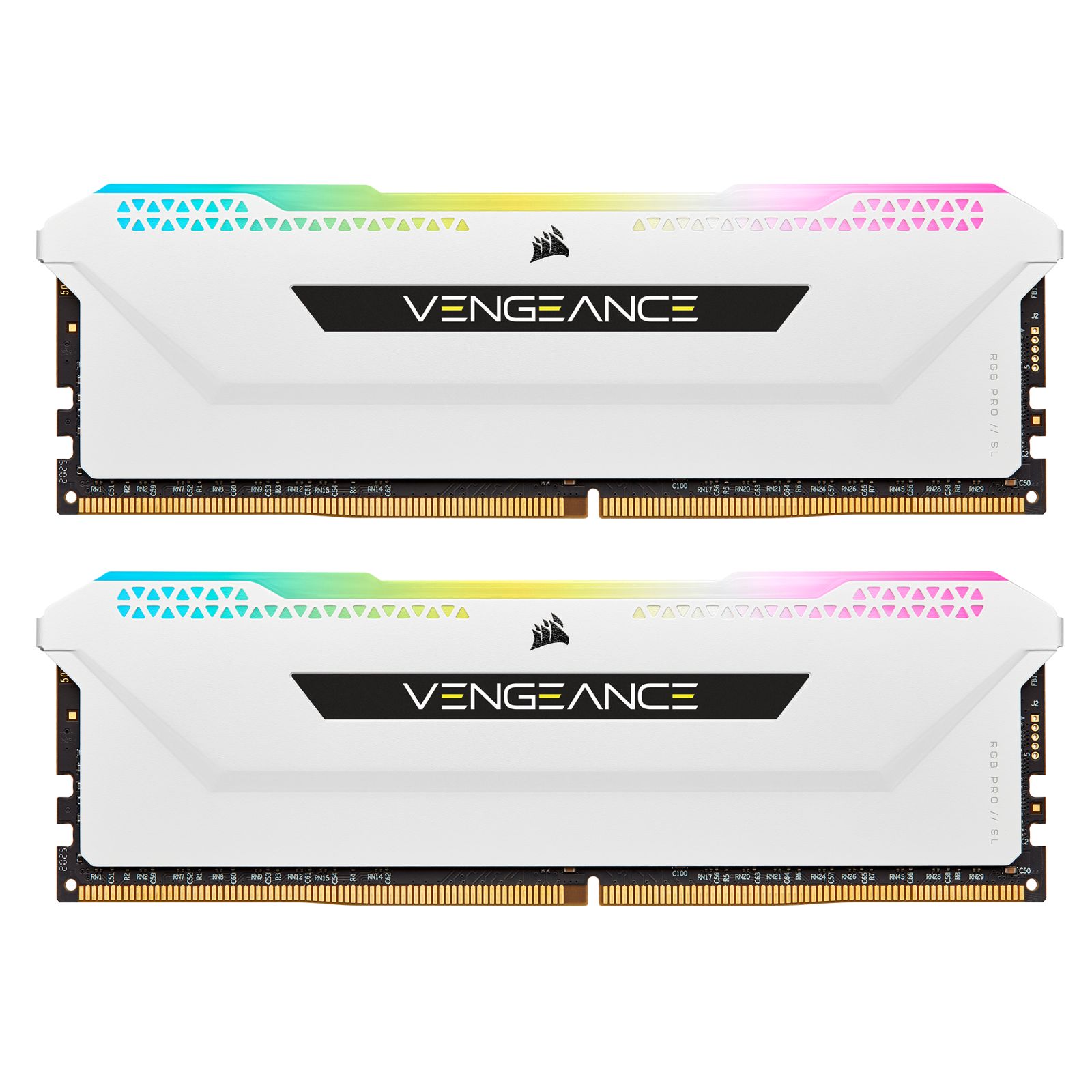 Memorie RAM Corsair Vengeance RGB 16GB (2x8GB), DDR4 3200MHz, C16, 1.35V, white, XMP 2.0_1