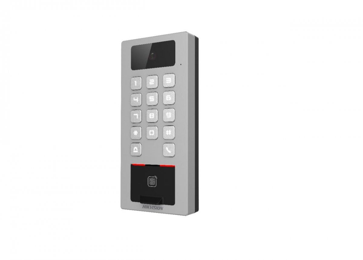 Terminal Access Control DS-K1T502DBFWX Linux Resolution 2MP 2 MPIntercom via SIP protocol. Supported SIP server: Brekeke, miniSipServer,FreePBX, Asterisk, 3CX, ELASTIX, and PBX ware, Wired Network:10 M/100 M self-adaptive, Working Temperature -40 C~ +70 C, Protective Level:IK09