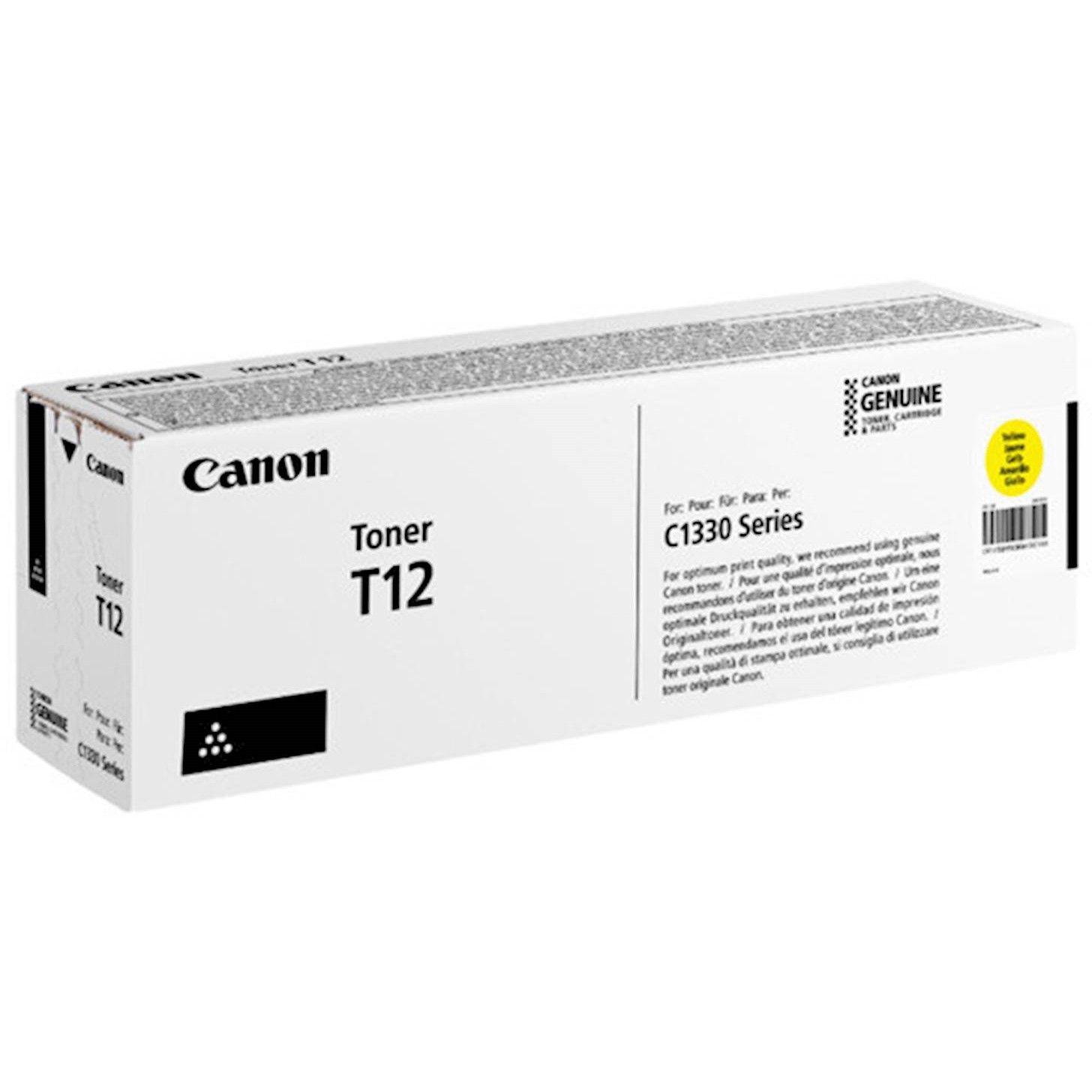 Cartus toner Canon 5095C006AA ,Galben ,5300 pagini ,Original (CRG-T12y) 