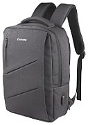 CANYON BPE-5, Laptop backpack for 15.6 inchProduct spec/size(mm): 400MM x300MM x 120MM(+60MM)Grey, Canyon LogoEXTERIOR materials:100% PolyesterInner materials:100% Polyestermax weigh