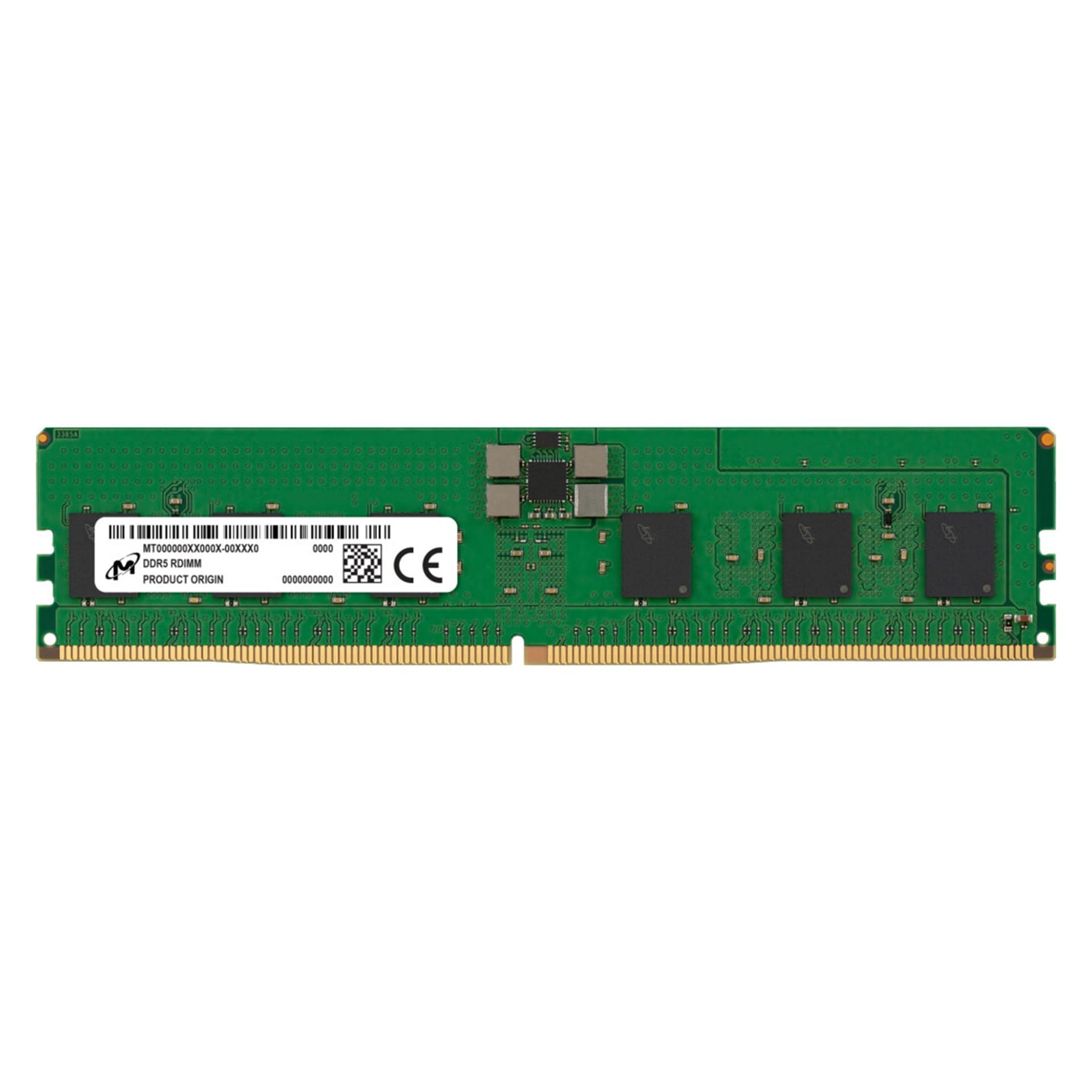Micron DDR5 RDIMM 16GB 1Rx8 4800 CL40 (16Gbit) (Single Pack), EAN: 649528937025_1