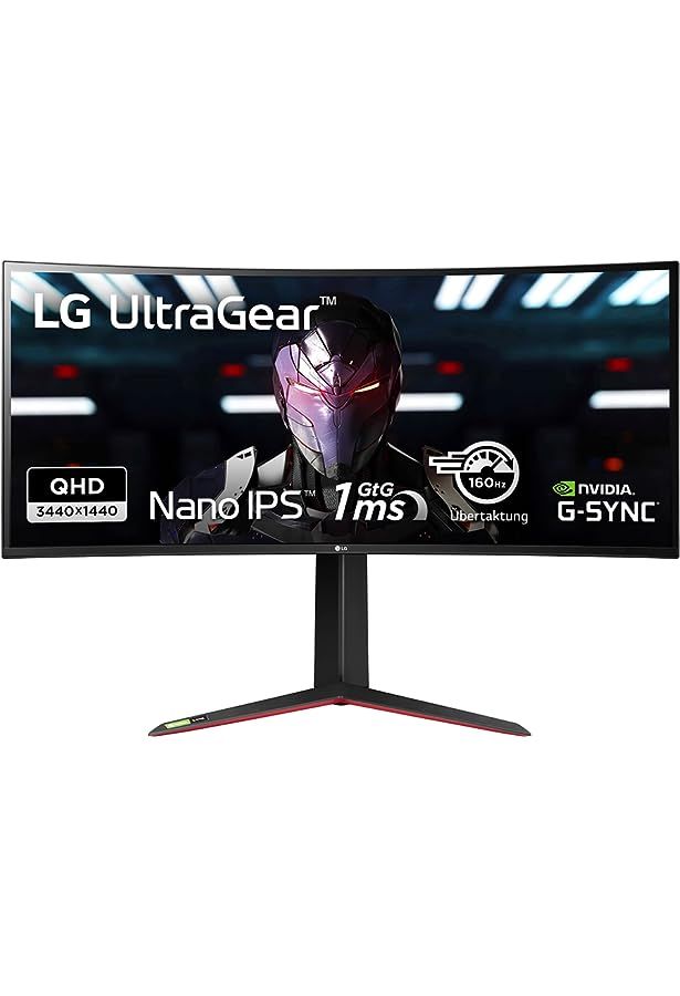 Monitor 34 inch LED LG 34GN850P-B 3440 x 1440 pixeli, 160 Hz, 1 ms, Negru
