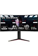 Monitor 34 inch LED LG 34GN850P-B 3440 x 1440 pixeli, 160 Hz, 1 ms, Negru