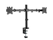 SUPORT de birou LOGILINK, pt 2 TV/monitor plat, diag. max 32 inch, rotatie, inclinare, pivotare, max 8 kg,  BP0098 