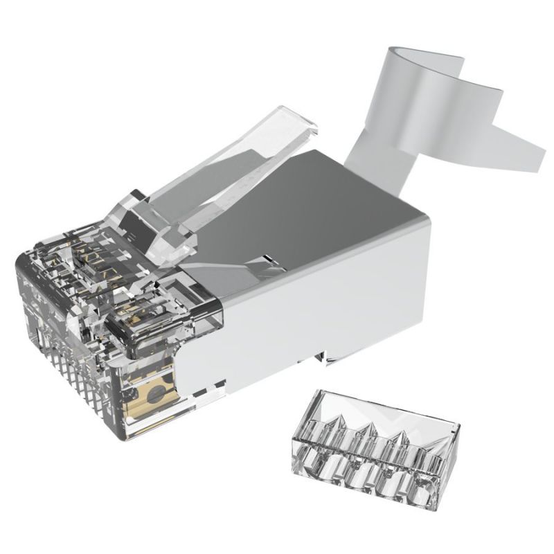 Conector RJ45 FTP SPACER, Cat6, 100buc/punga , SPCN-RJ45-FTP-CAT6 