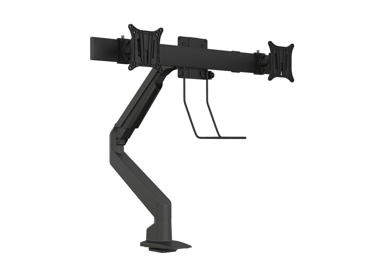 Suport 2 monitoare Gas Lift Multibrackets MB-5921, 15 -28 , min.2x1-max.2x5 kg , negru