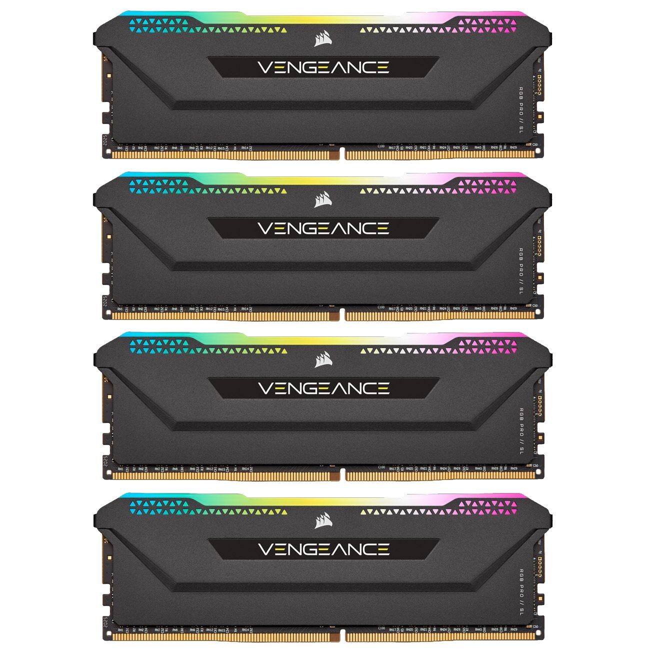 Vengeance RGB Pro SL 32GB, DDR4, 3600MHz, CL18, 4x8GB, 1.35V, Negru_1
