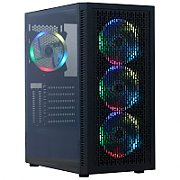 CARCASA SPACER - gaming, Middle Tower, ATX,  SHIELD , fara sursa, sticla securizata, 4 x fan, HUB, telecomanda, USB 3.0 x 1, USB 2.0 x 2, Jack 3.5mm x 2 , SPCS-GC-SHIELD  (timbru verde 0.35 lei)